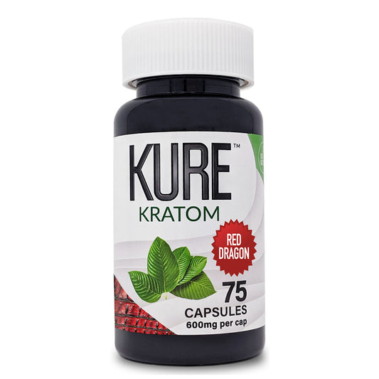 Kure Kratom - Red Dragon Capsules