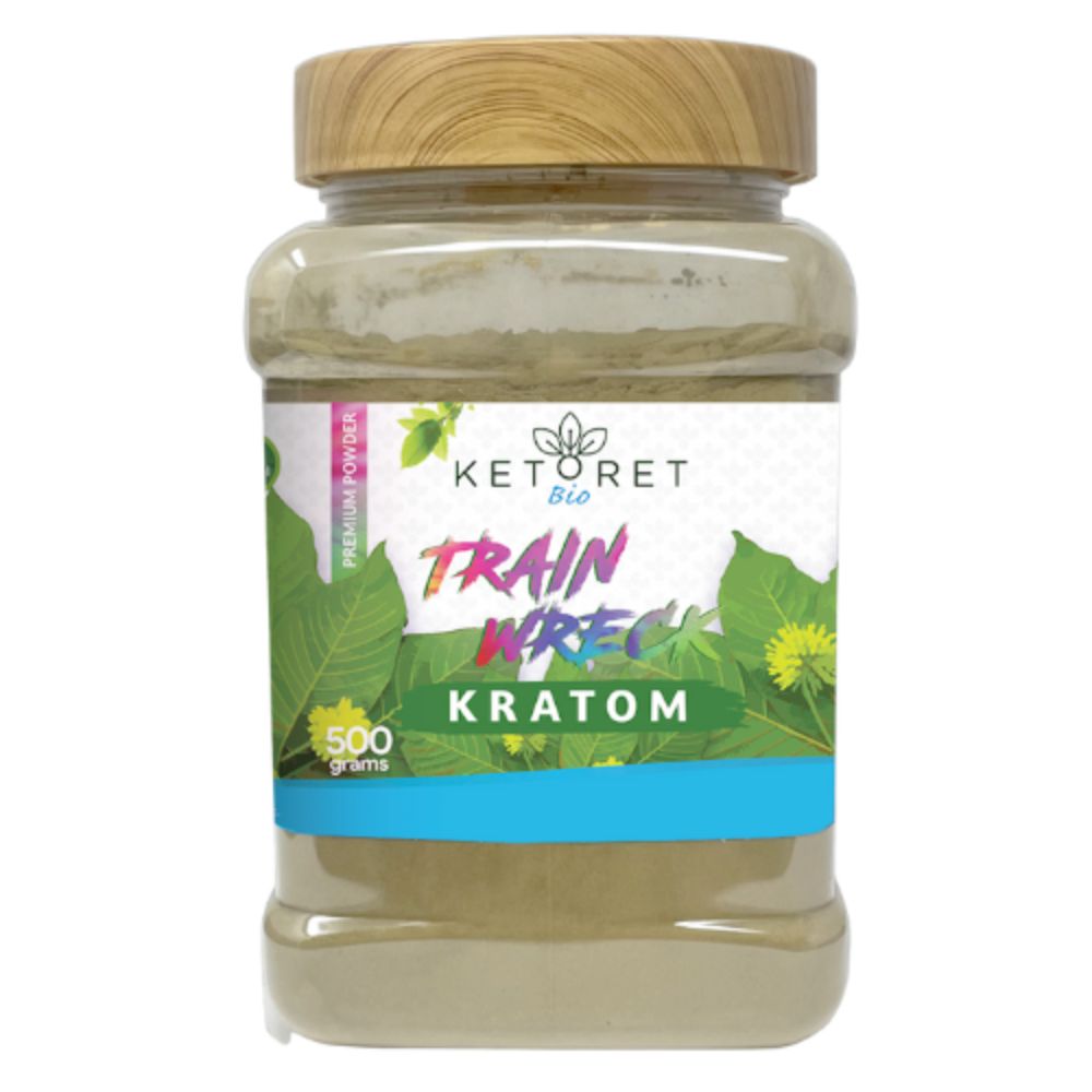 Trainwreck Kratom Powder Jars