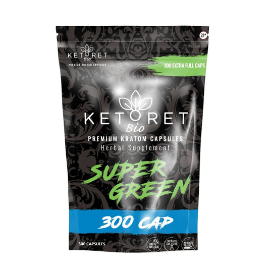 Ketoret Bio - Super Green Kratom Capsules