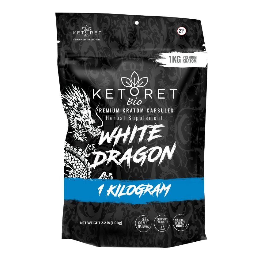 Ketoret Bio - White Dragon Kratom Powder