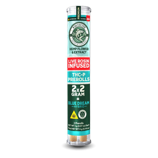 WhiteFish 2x2g Rosin-Infused Pre-Rolls