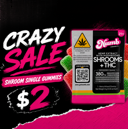 Shroom Single Gummies – BOGO Sale