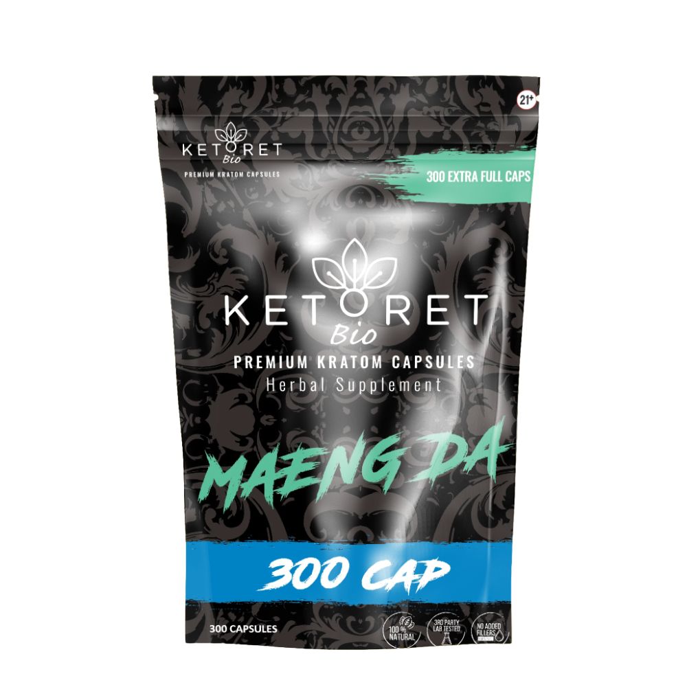 Ketoret Bio - Green Maeng Da Kratom Capsules