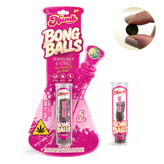 Numb Bong Balls – Infused Hemp Flower for Bowls