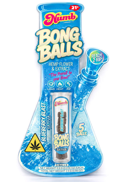 Numb Bong Balls – Infused Hemp Flower for Bowls