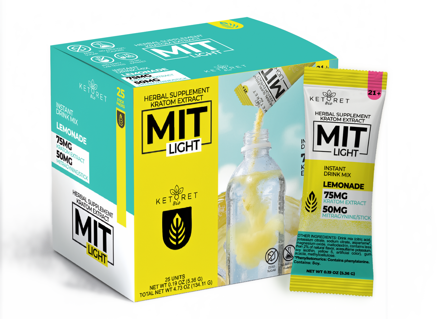 MIT Light Kratom Drink Mix