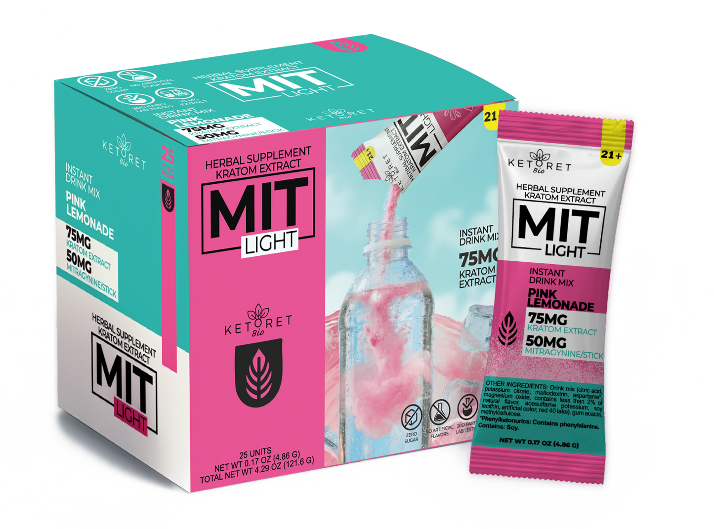 MIT Light Kratom Drink Mix