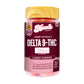 Jar of Numb Delta 9-THC cherry gummies on a white background