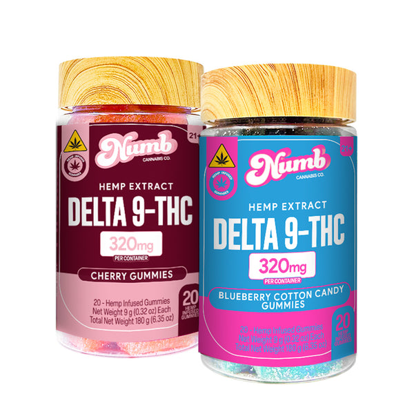 Numb Delta 9 + THCP Gummies (20ct)