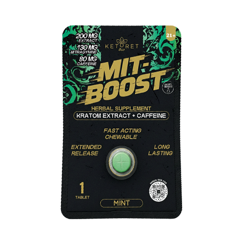 MIT Boost Kratom Extract Chewable Tablets