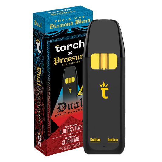 Torch x Pressure Dual Split Disposable Vape 3g