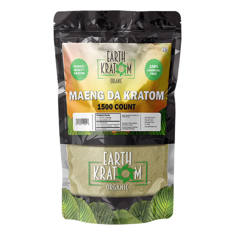 Earth Kratom Green Maeng Da Kratom Powder
