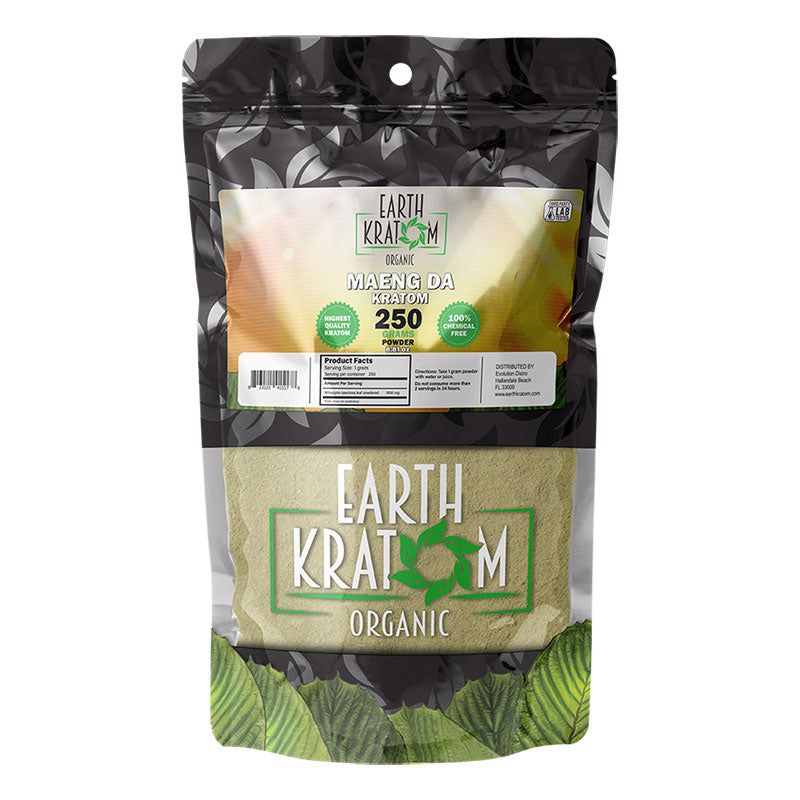 Earth Kratom Green Maeng Da Kratom Powder
