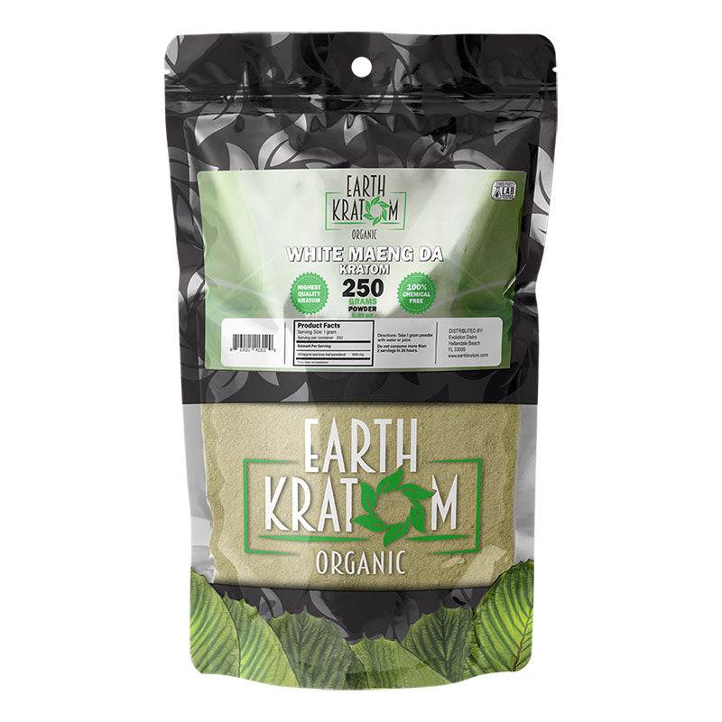 Earth Kratom White Maeng Da Kratom Powder