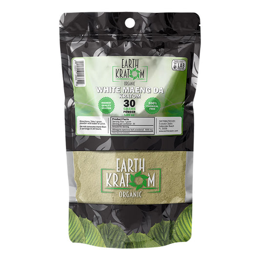 Earth Kratom White Maeng Da Kratom Powder