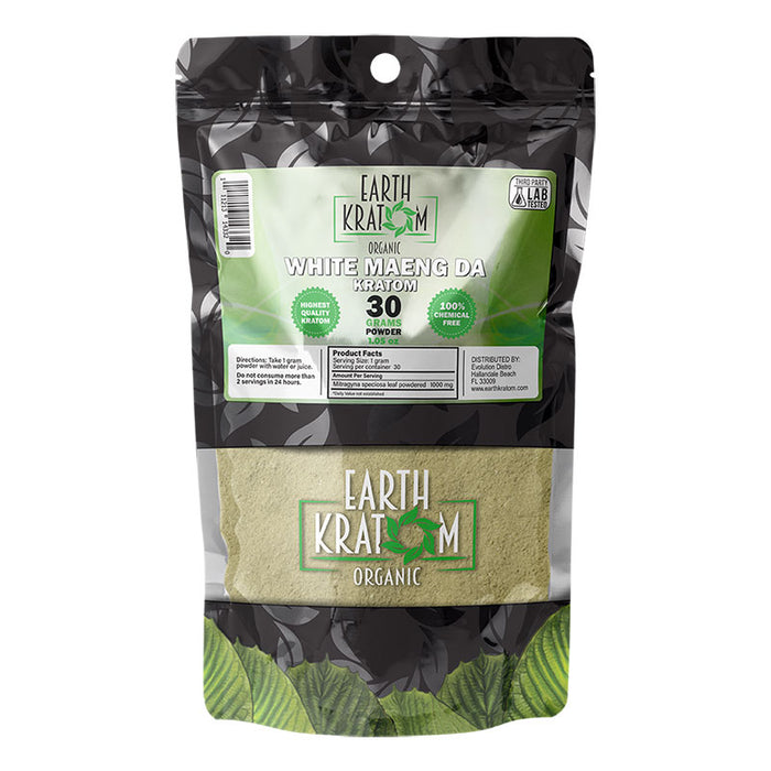Earth Kratom White Maeng Da Kratom Powder
