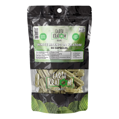 Earth Kratom White Maeng Da Kratom Capsules