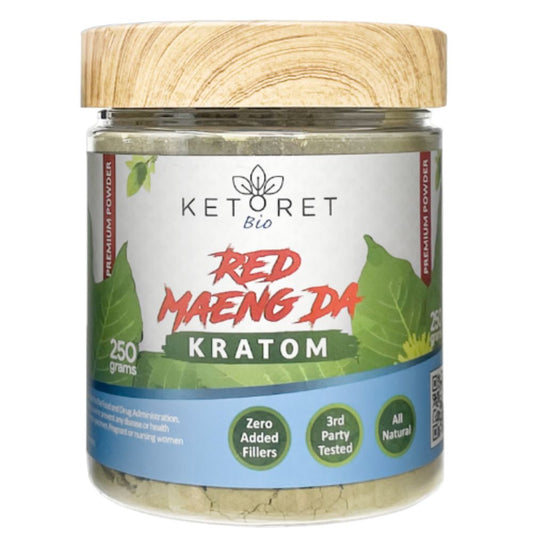 Red Maeng Da Kratom Powder Jars