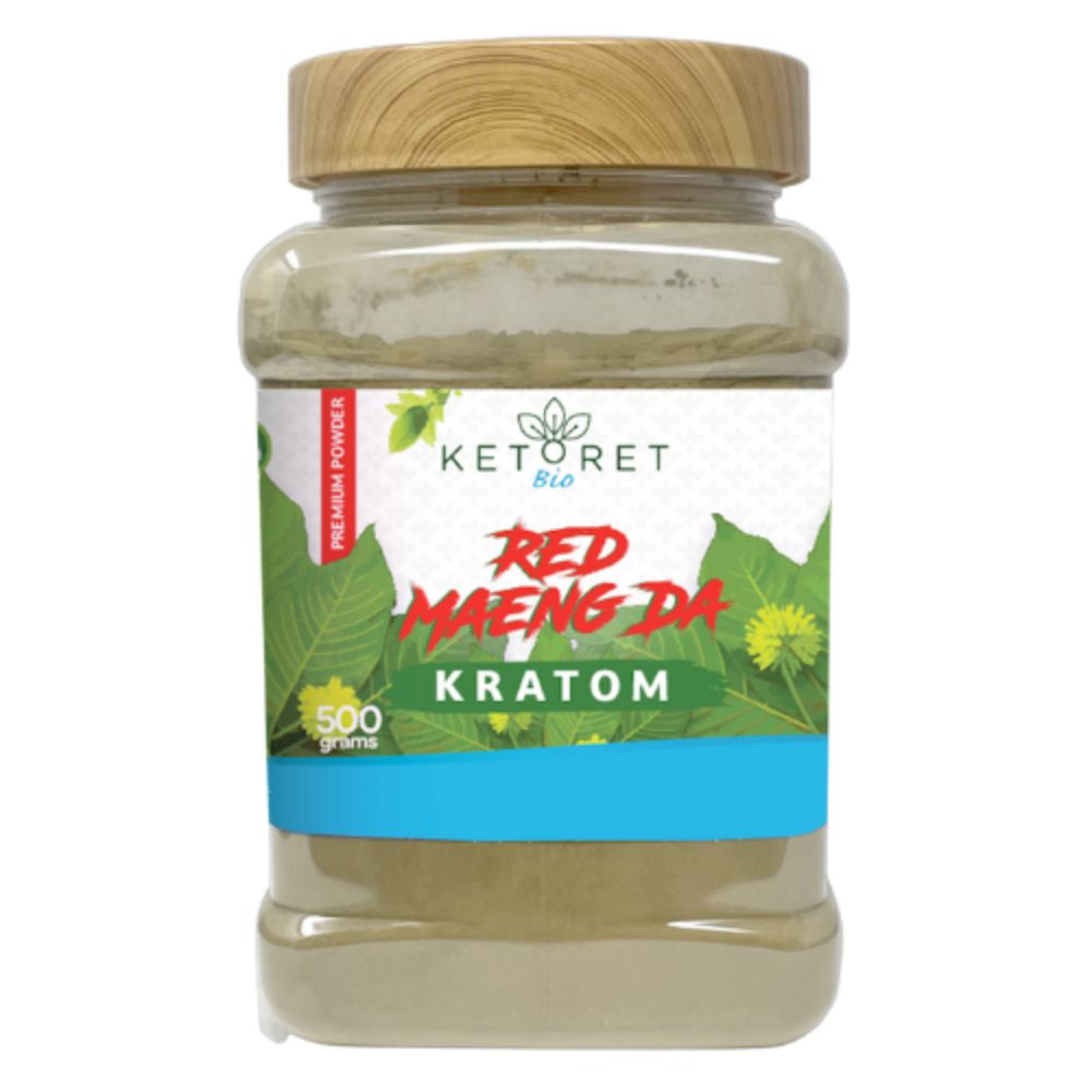 Red Maeng Da Kratom Powder Jars