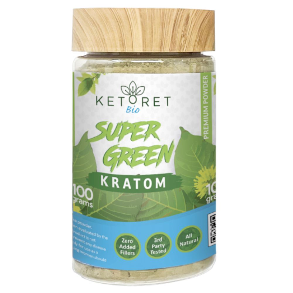 Ketoret Bio - Super Green Kratom Powder