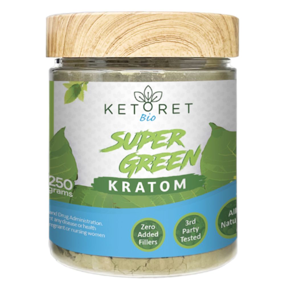 Ketoret Bio - Super Green Kratom Powder