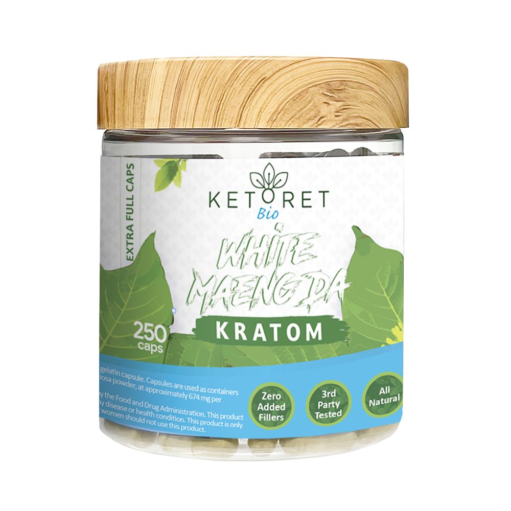 White Maeng Da Kratom Capsules
