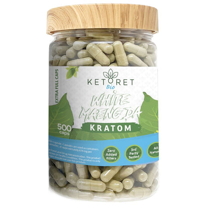 White Maeng Da Kratom Capsules