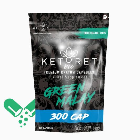 Ketoret Bio – Green Malay Kratom Capsules