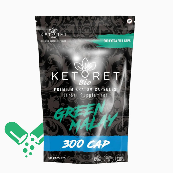 Ketoret Bio – Green Malay Kratom Capsules