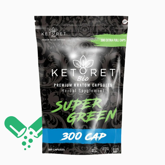 Ketoret Bio - Super Green Kratom Capsules