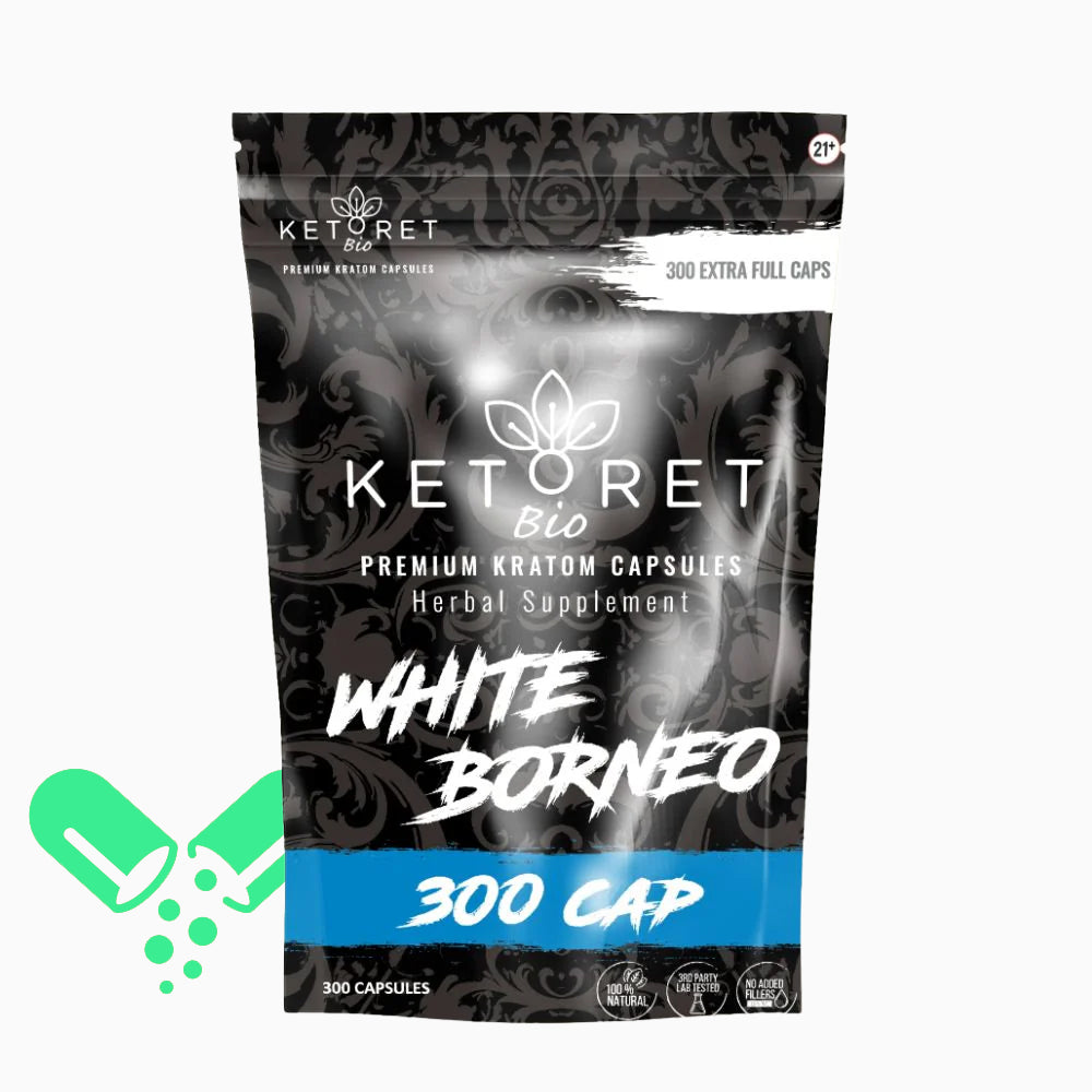Ketoret Bio - White Borneo Kratom Capsules