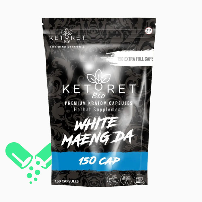 Ketoret Bio - White Maeng Da Kratom Capsules