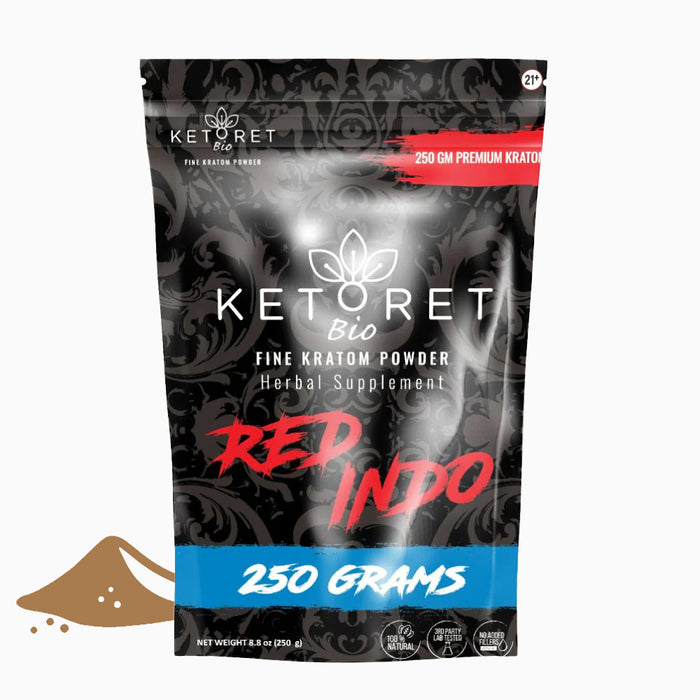 Ketoret Bio - Red Indo Kratom Powder