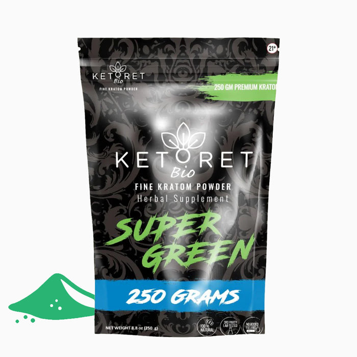 Ketoret Bio - Super Green Kratom Powder