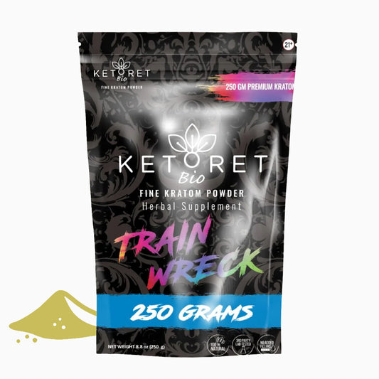 Ketoret Bio - Trainwreck Kratom Powder