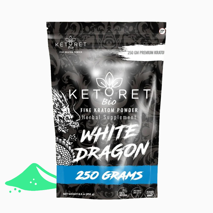 Ketoret Bio - White Dragon Kratom Powder