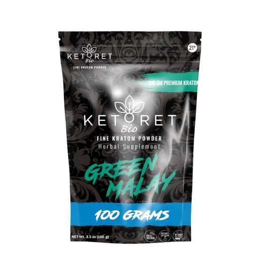 Ketoret Bio - Green Malay Kratom Powder