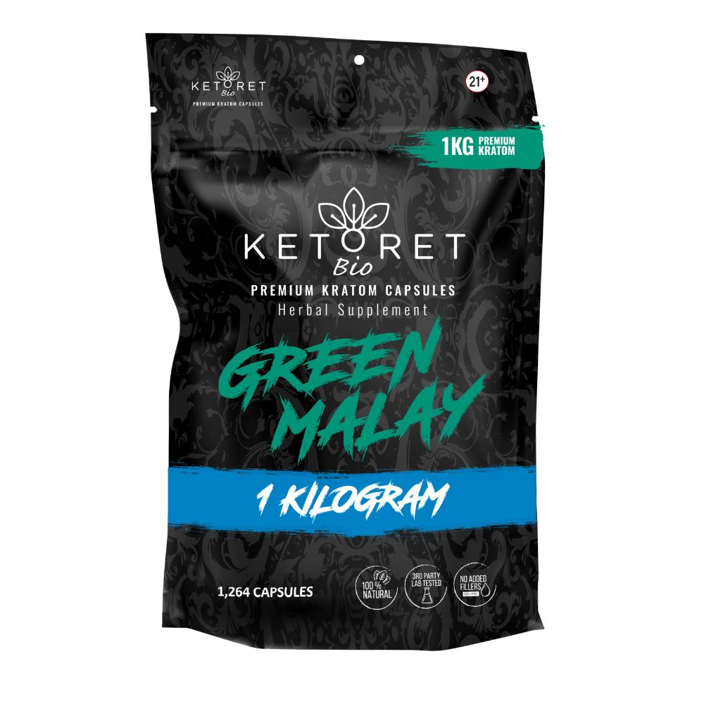 Ketoret Bio – Green Malay Kratom Capsules