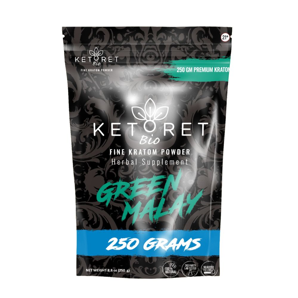 Ketoret Bio - Green Malay Kratom Powder