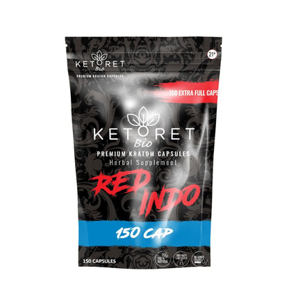 Ketoret Bio - Red Indo Kratom Capsules