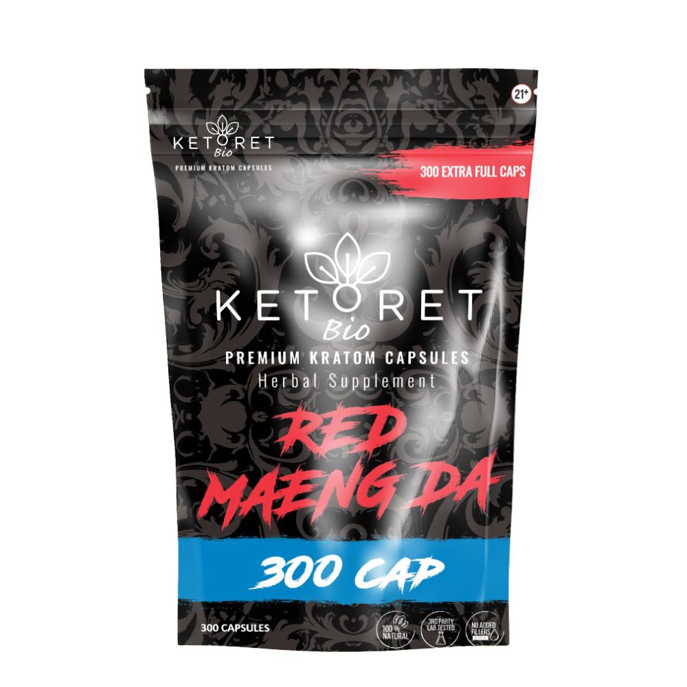 Ketoret Bio - Red Maeng Da Kratom Capsules