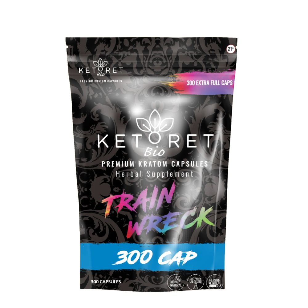 Ketoret Bio - Trainwreck Kratom Capsules