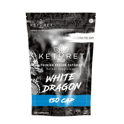 Ketoret Bio - White Dragon Kratom Capsules