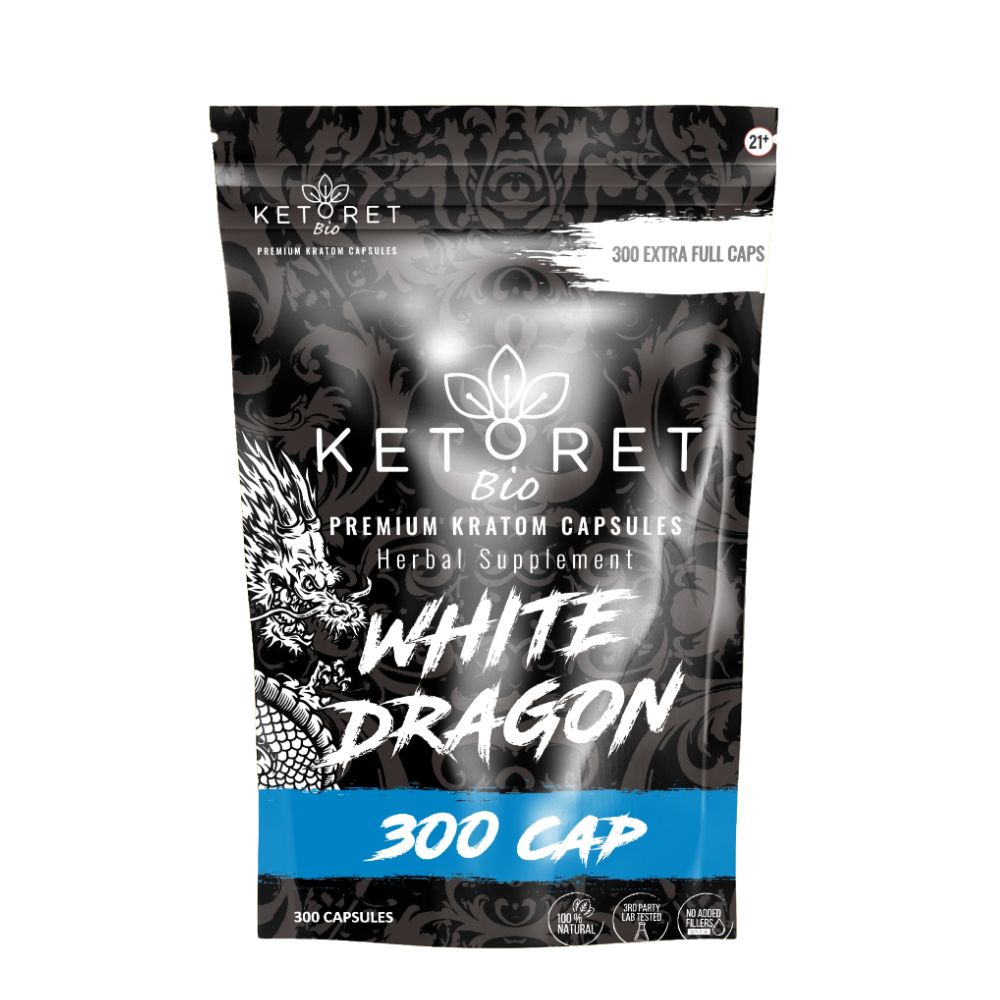 Ketoret Bio - White Dragon Kratom Capsules