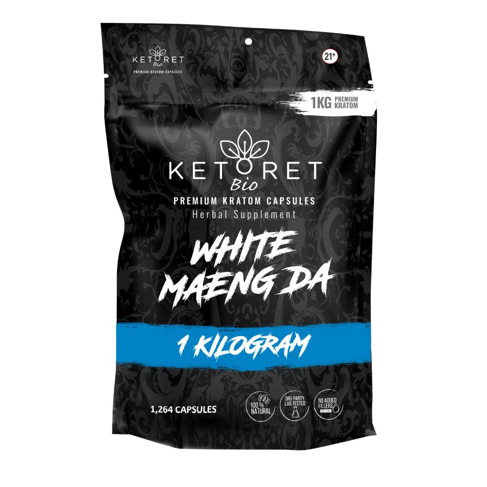 Ketoret Bio - White Maeng Da Kratom Capsules